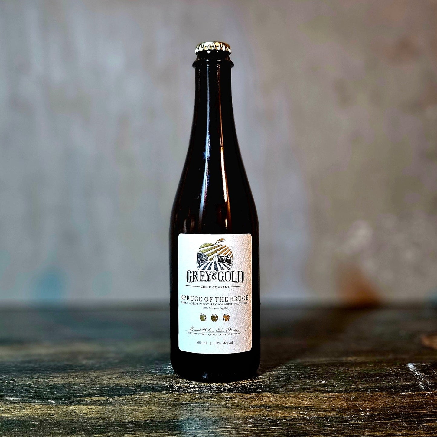 Grey & Gold "Spruce of the Bruce" Cider