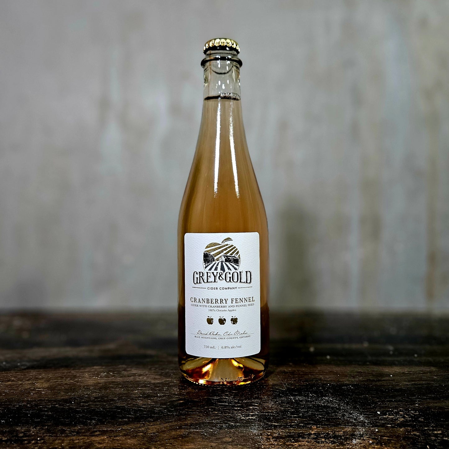 Grey & Gold "Cranberry Fennel" Cider