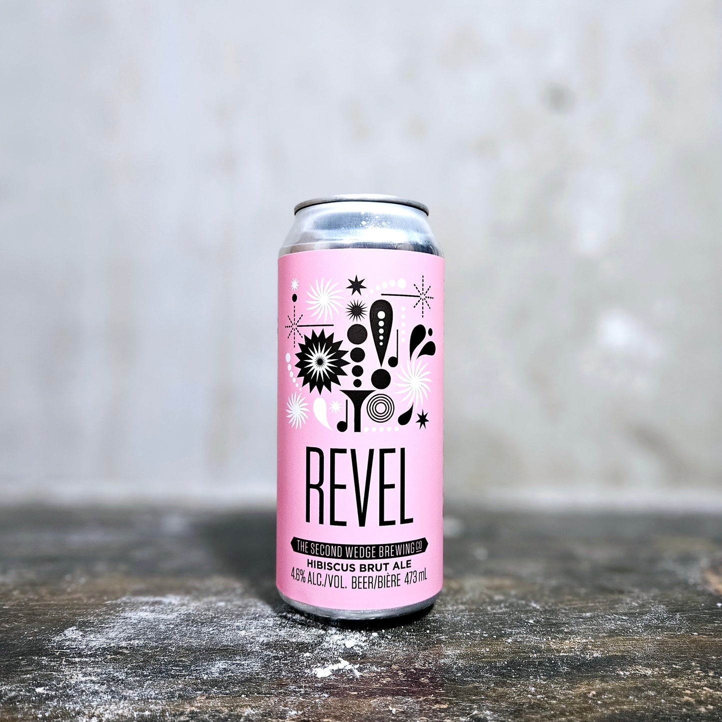 Second Wedge "Revel" Hibiscus Brut Ale