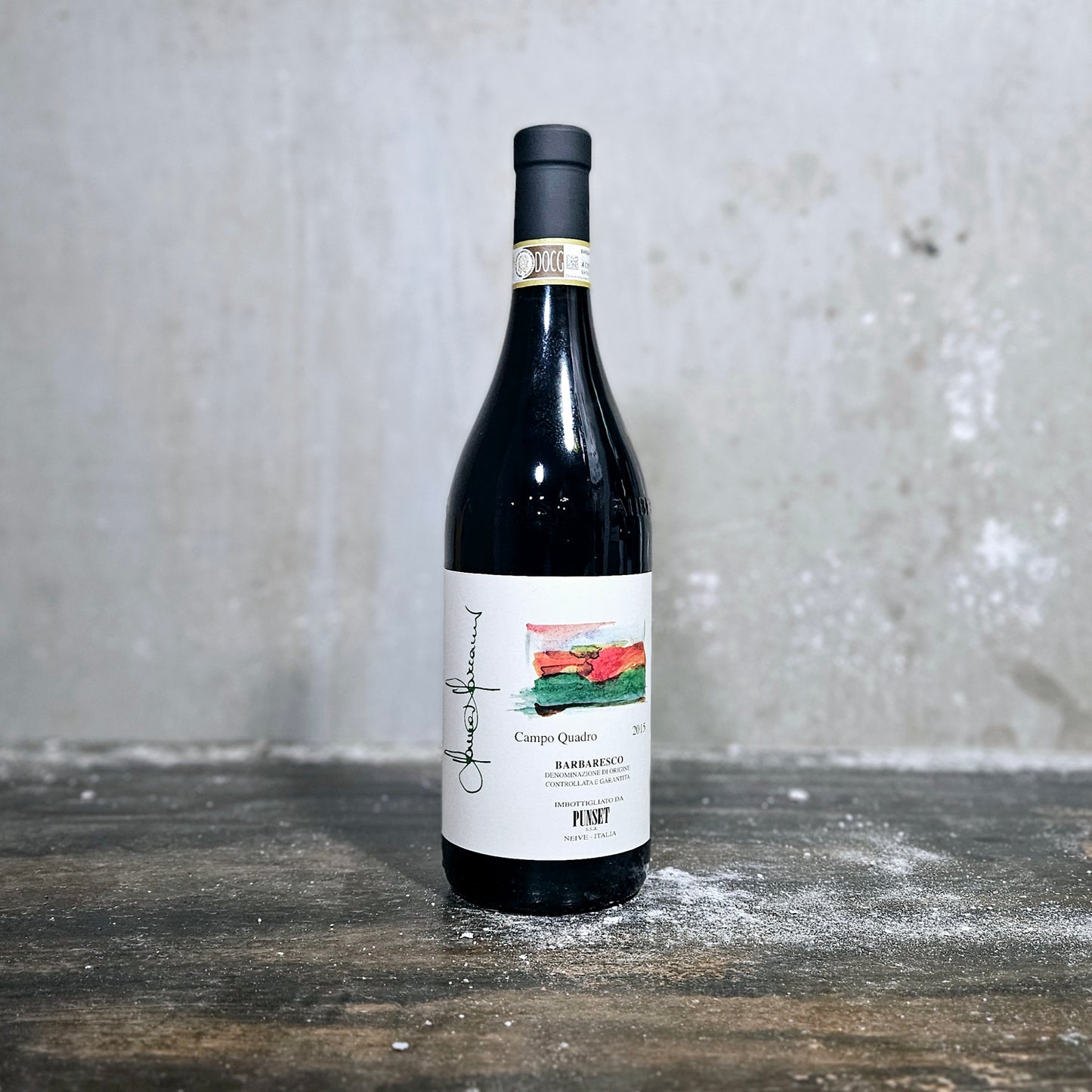 Punset - Campo Quadro, San Cristoforo, Barbaresco, Piedmont, Italy (2015)