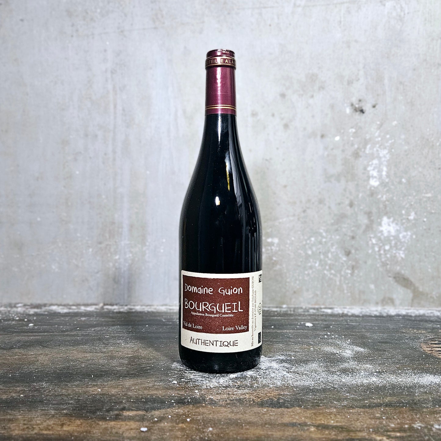 Domaine Guion - Authentique, Cab Franc, Bourgueil, Loire Valley, France (2018)
