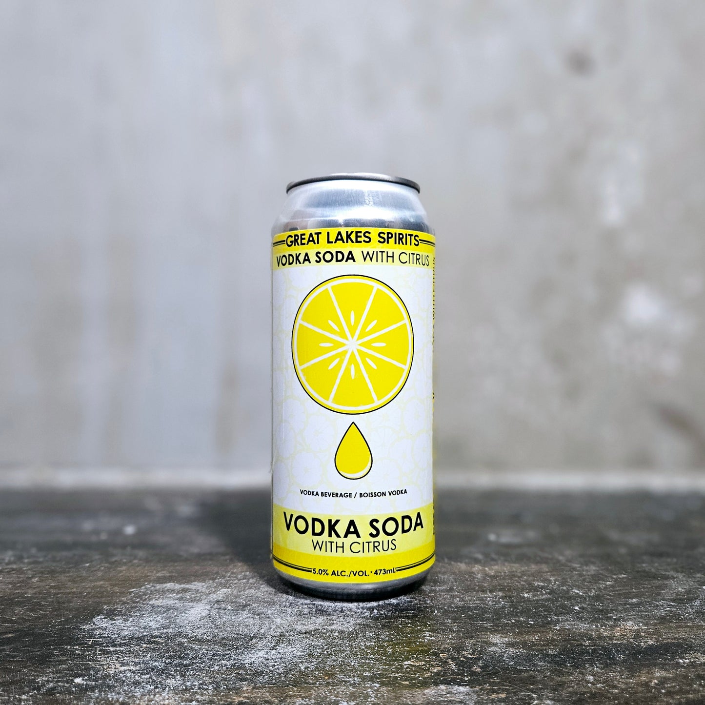 Great Lakes Vodka Soda with Citrus