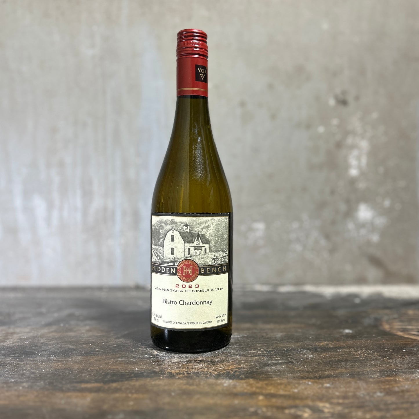 Hidden Bench - Bistro Chardonnay, Beamsville Bench, Niagara, Canada (2023)