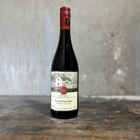 Hidden Bench - Bistro Pinot Noir, Beamsville Bench, Niagara, Canada (2022)