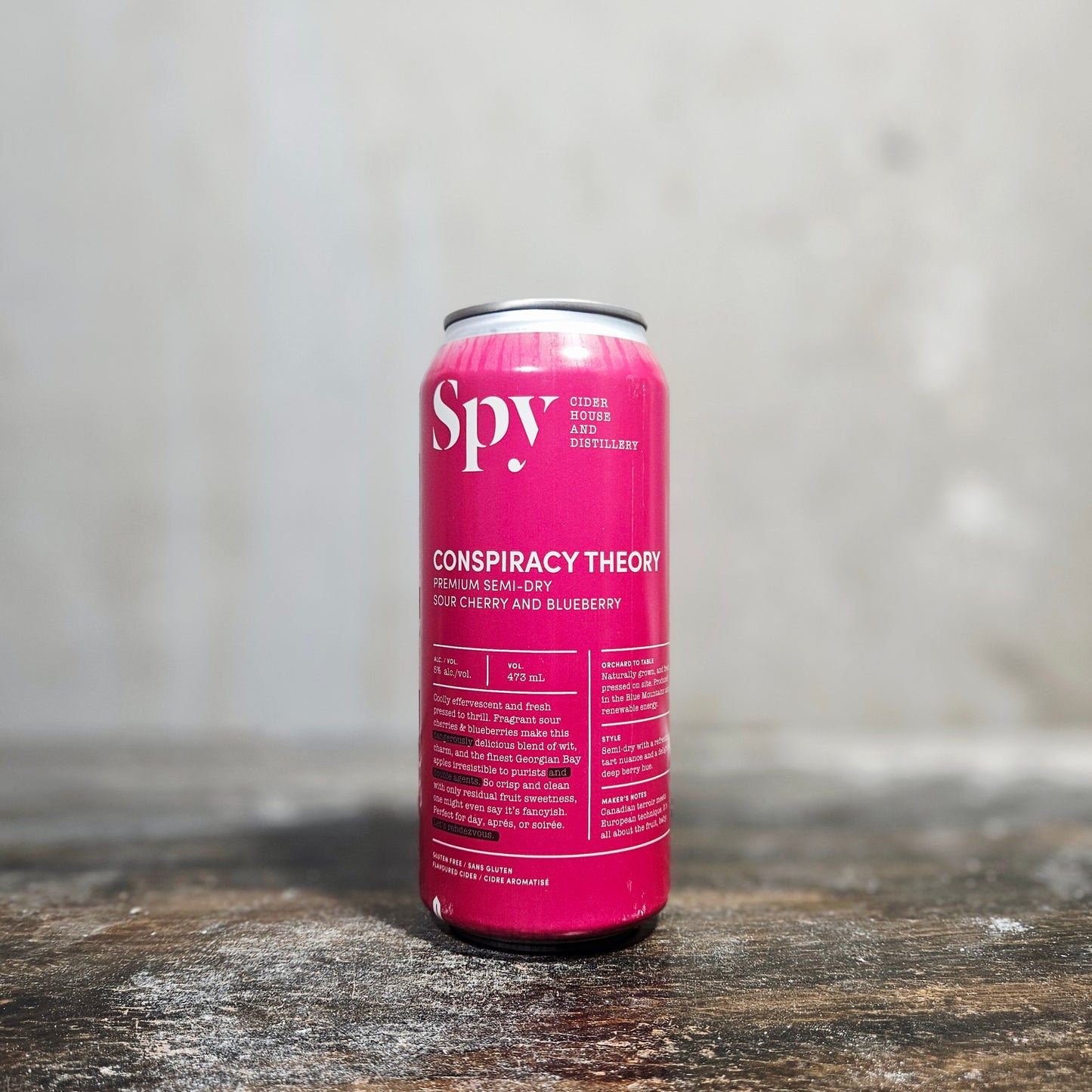 Spy "Conspiracy Theory" Semi-Dry Cider