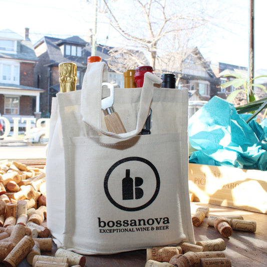 Bossanova Canvas Bottle Tote